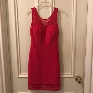GUESS Size Small hot pink dress